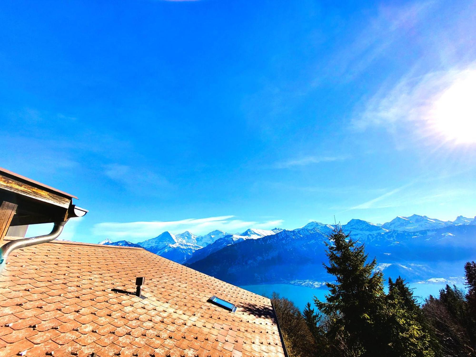 Chalet Lilo 4 Zimmer Big View Beatenberg Exterior photo